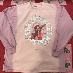 NWOT MARVEL SCARLET WITCH LONG SLEEVE